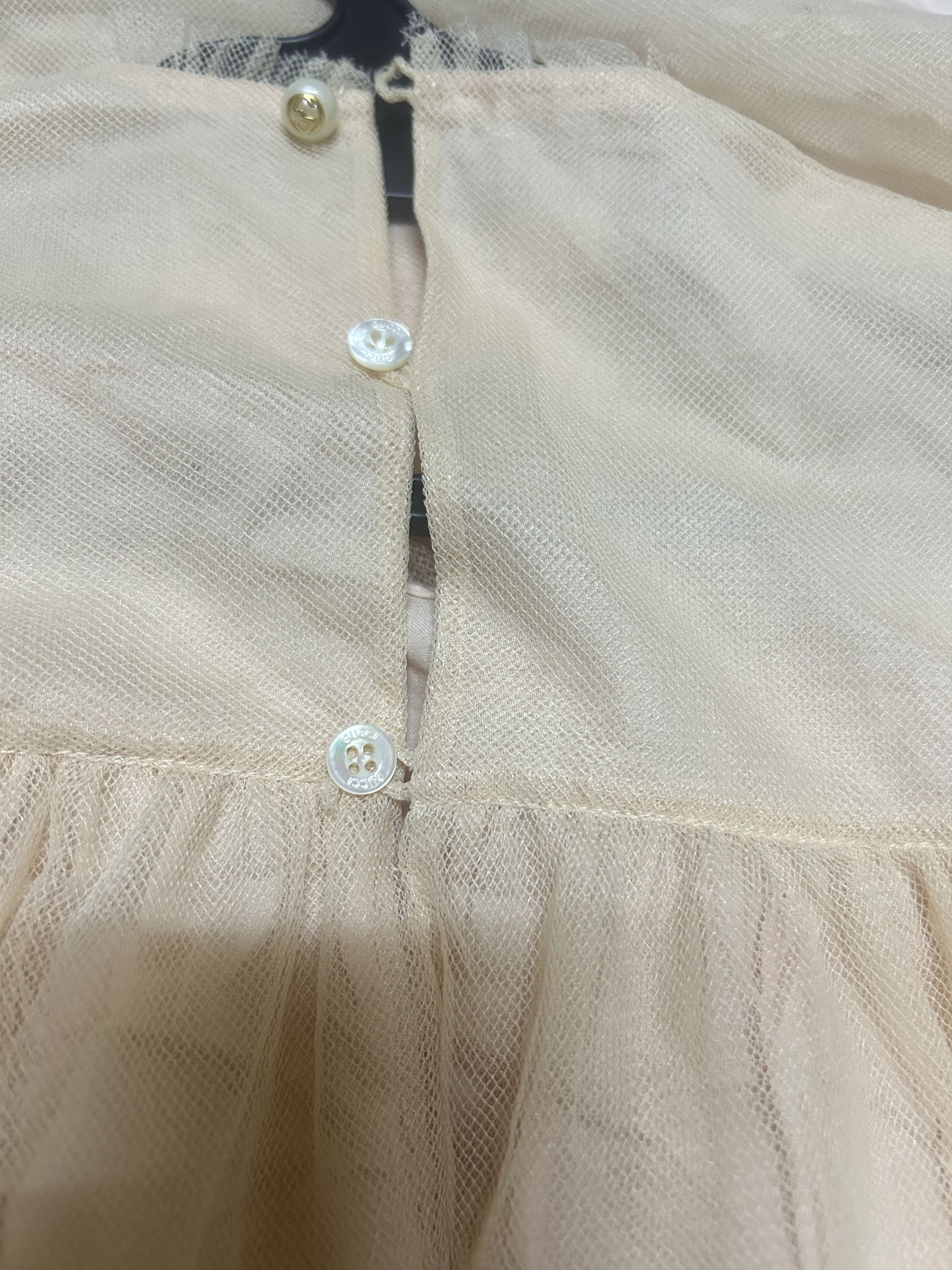 Gucci Gucci CHILDREN'S 12years Embroidered Tulle Dress Size XL / US 12-14 / IT 48-50 - 4 Thumbnail