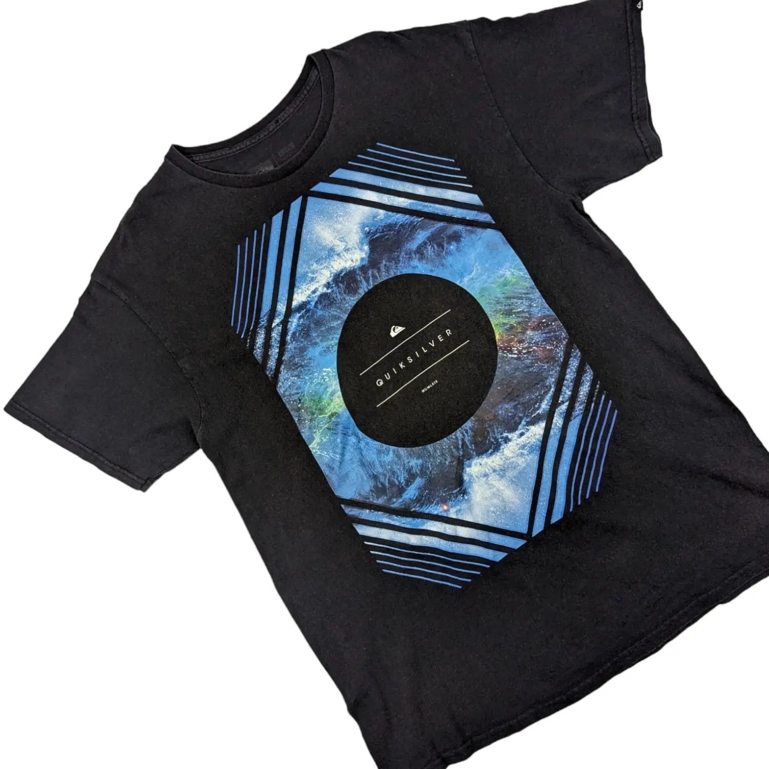 Quiksilver QUIKSILVER Surfboard Big Graphic Image T-Shirt Size US M / EU 48-50 / 2 - 3 Thumbnail