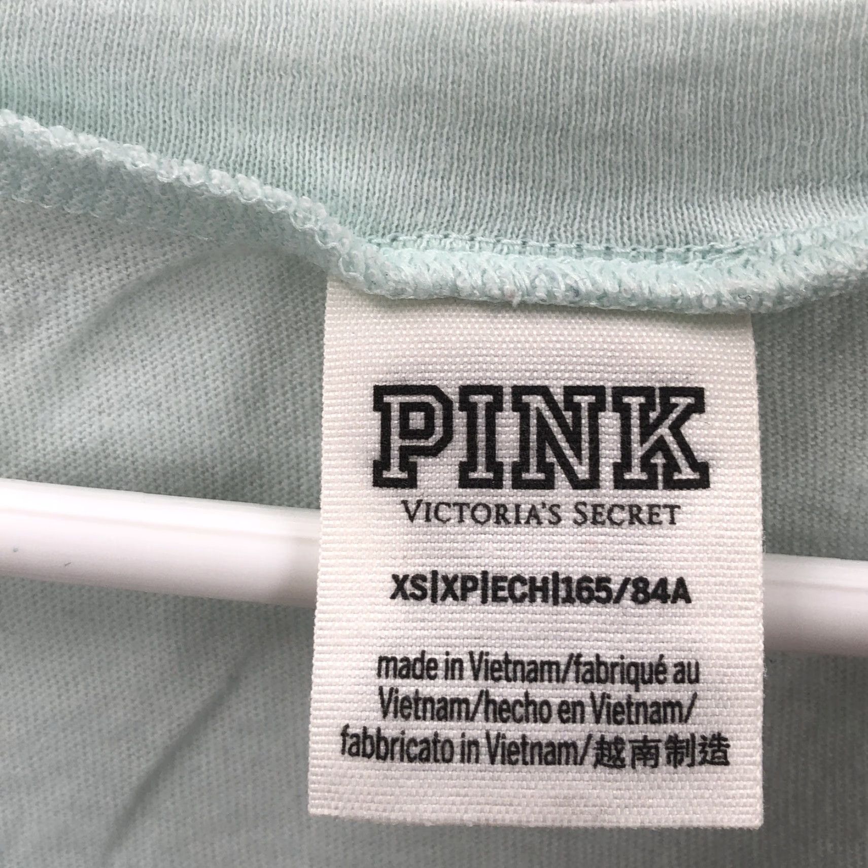 Victoria's Secret Victoria's Secret Shirt Womens XS Blue V-Neck Short Sleeve Pullover T Shirt Size XS / US 0-2 / IT 36-38 - 4 Thumbnail