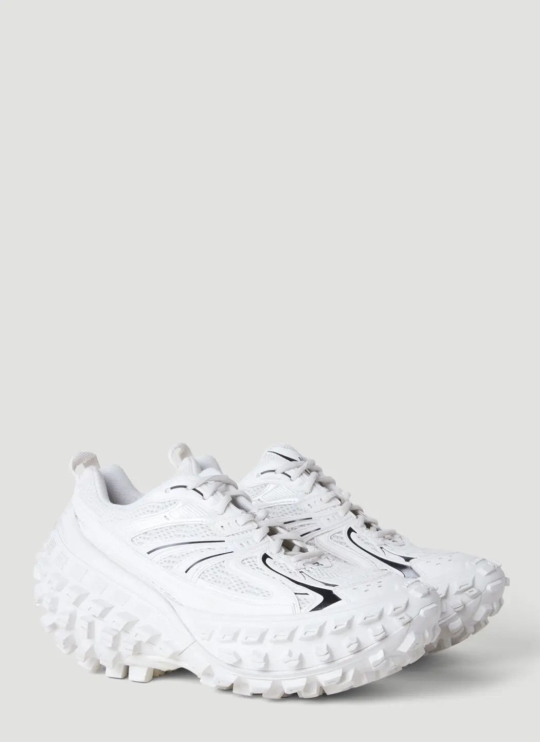 Balenciaga o1s1rm1224 Bouncer Sneakers in White Size US 14 / EU 47 - 2 Thumbnail