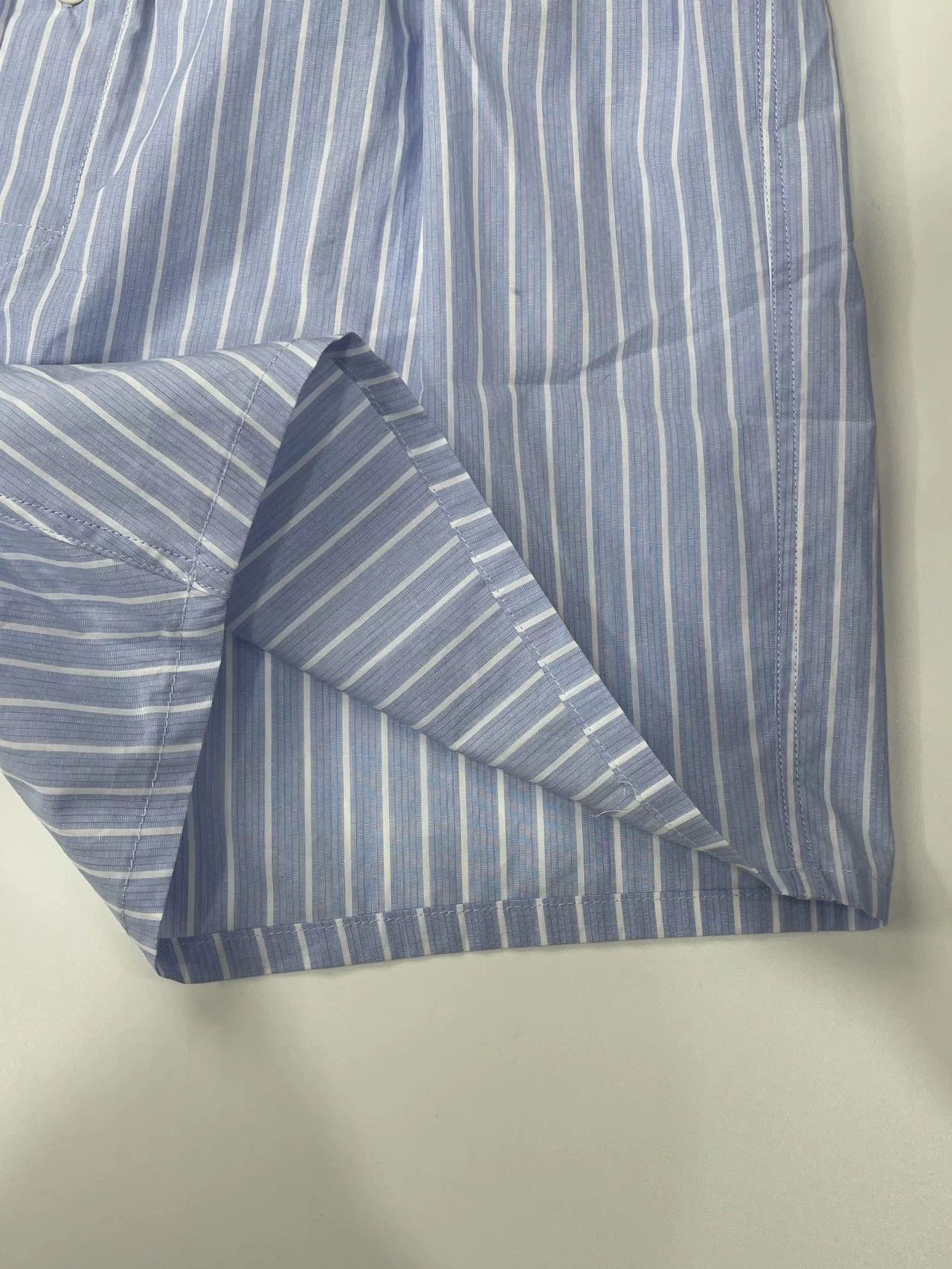 Dior Dior Size LBlue and white striped shorts Size US 32 / EU 48 - 13 Thumbnail