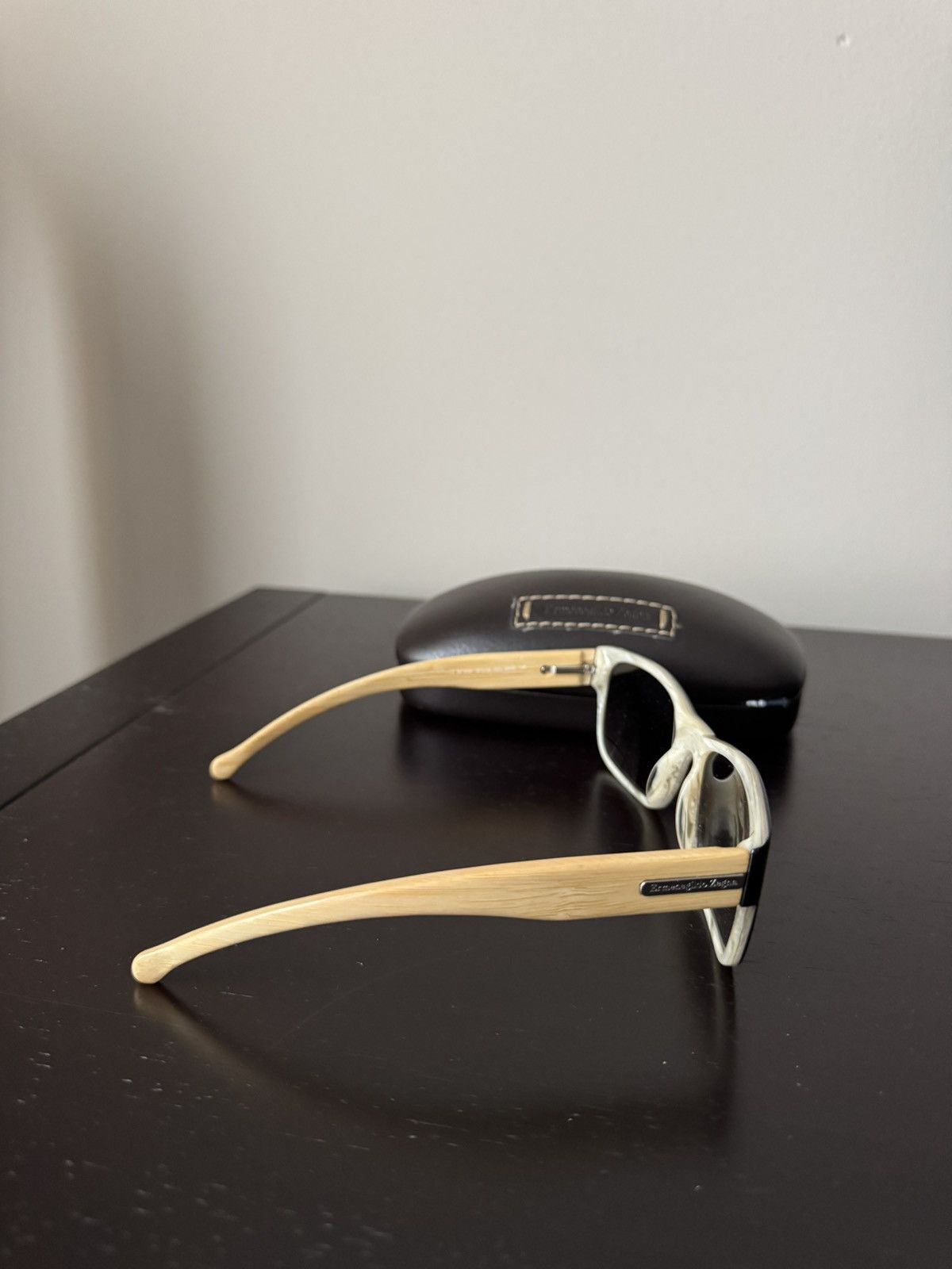 Ermenegildo Zegna Ermenegildo Zegna Wood Collection Sunglasses Size ONE SIZE - 3 Thumbnail