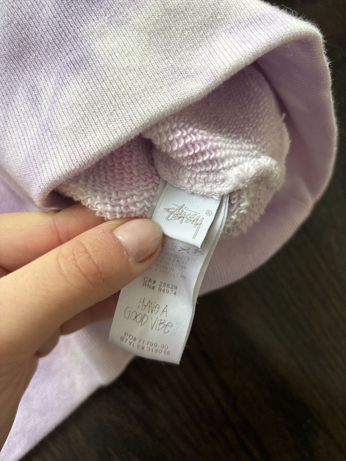 Dries Van Noten × Stussy Stussy x Dries Van Noten Bandana Hoodie 'Lilac' Size US M / EU 48-50 / 2 - 8 Thumbnail