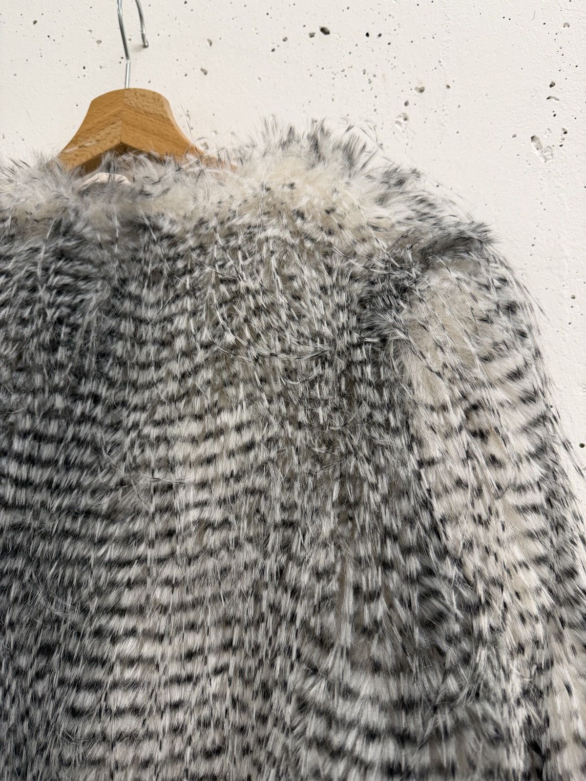 plein sud Plein Sud Faux Fur Cropped Jacket Size S / US 4 / IT 40 - 10 Thumbnail