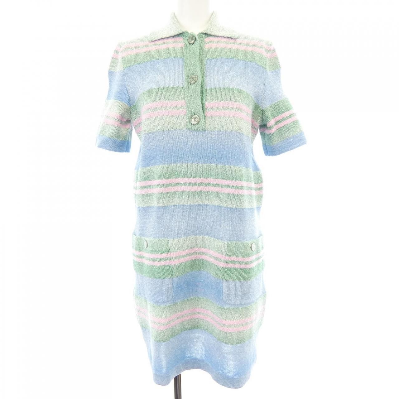 Chanel Chanel Chanel Dress Textile Dresses P74603K10672 DUTY FREE for USA Size ONE SIZE - 1 Thumbnail