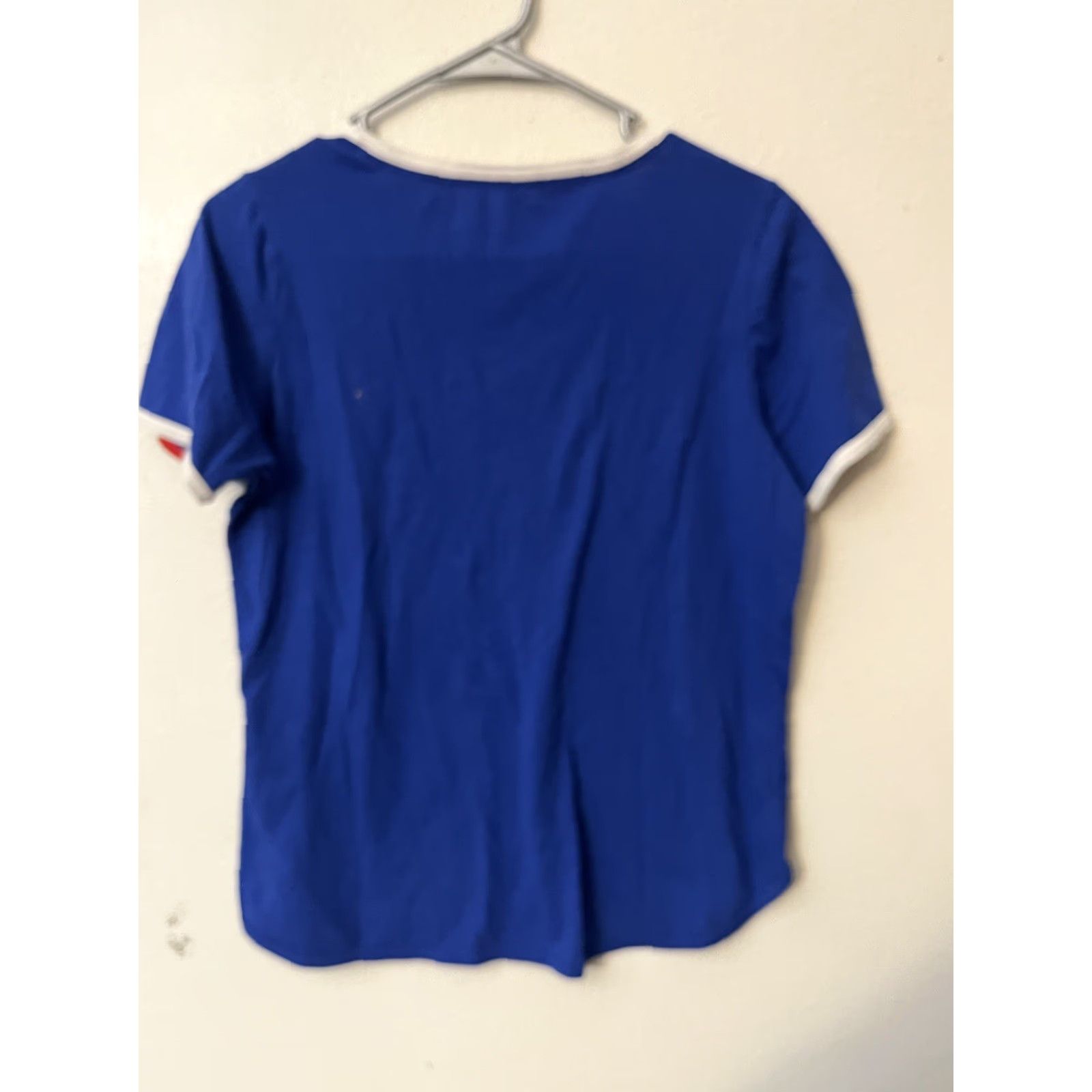 Tommy Hilfiger Tommy Hilfiger Sports Women’s Shirt Adult Small Blue Embroidered Side 90s? Size S / US 4 / IT 40 - 3 Thumbnail