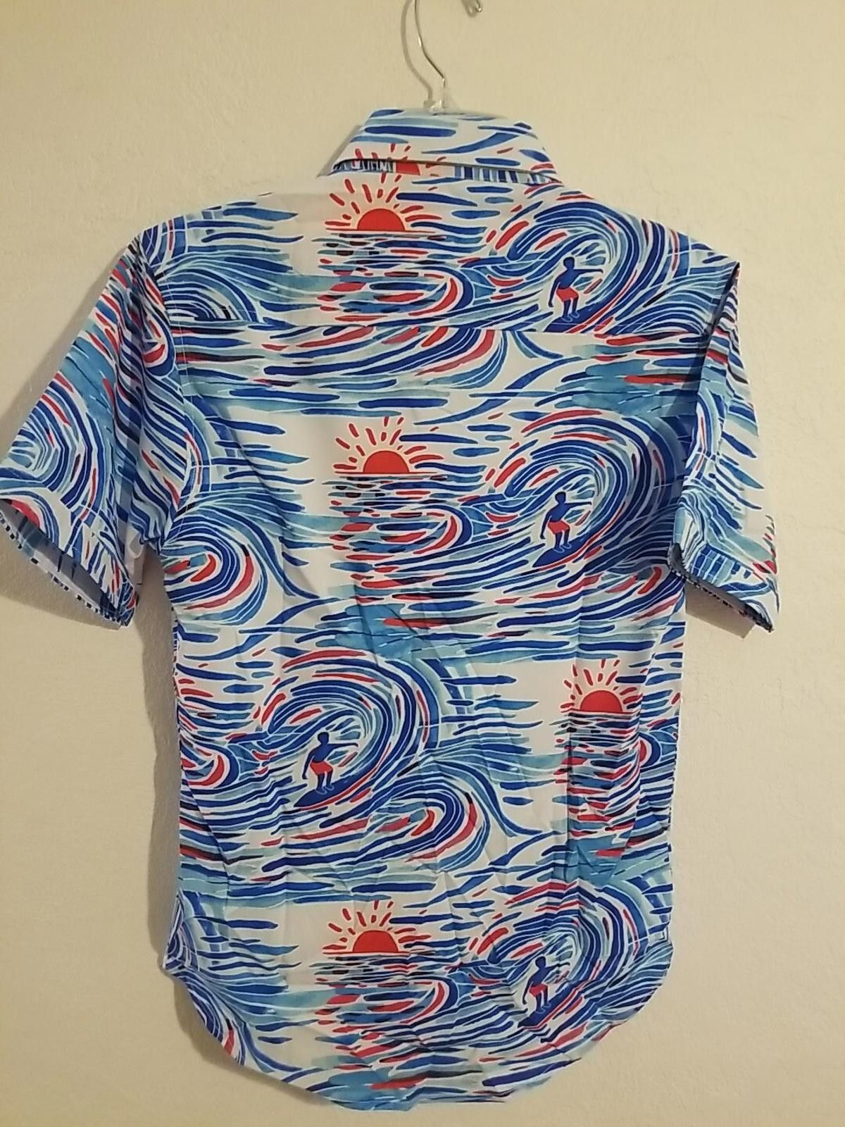 Other RSVLTS Shirt Watercolor Waves Surfer Dare Mighty Things Size US XS / EU 42 / 0 - 2 Thumbnail