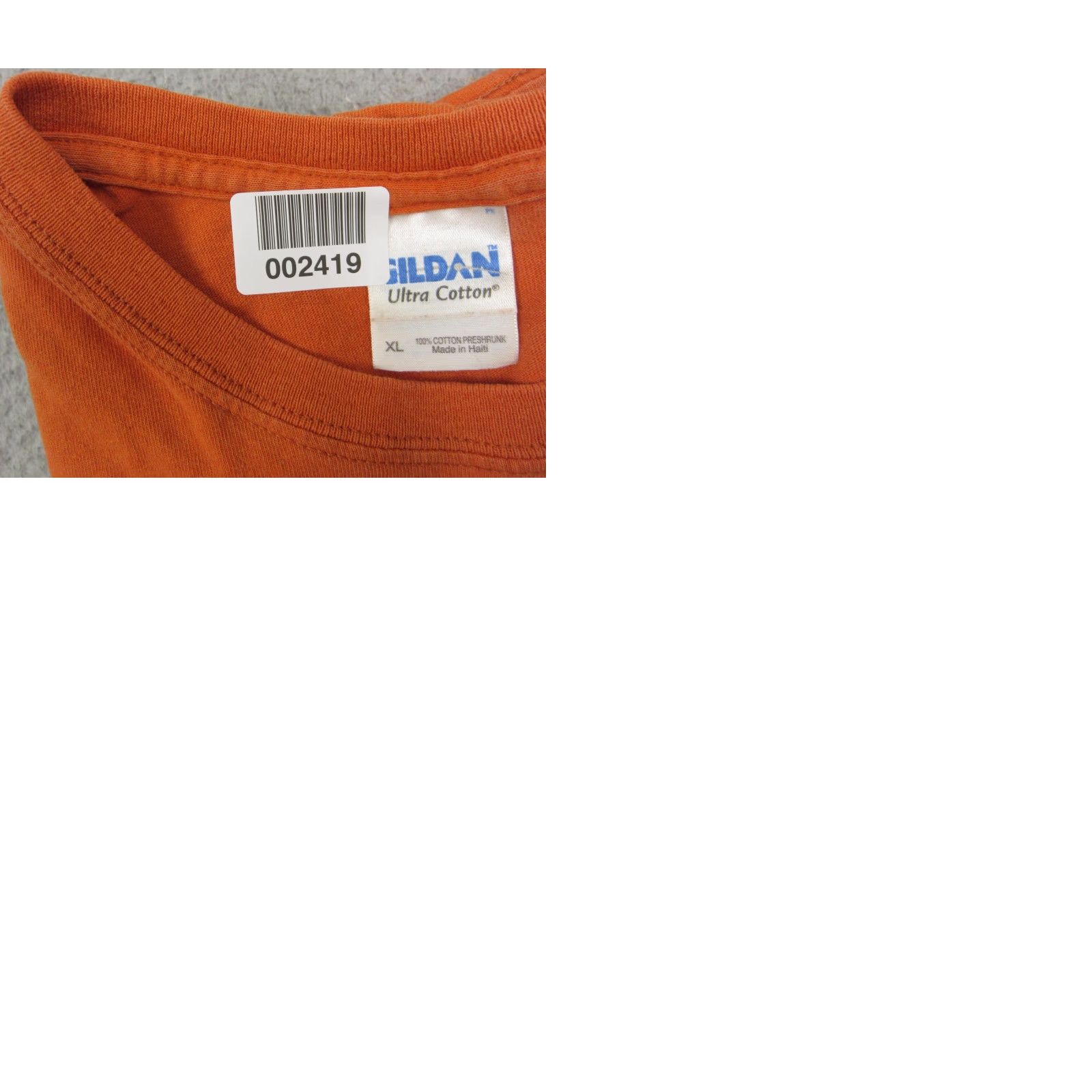 Gildan Vintage Fly Fishing Shirt Womens XL Orange Catskills 90s Gatherin g - Gildan Cotton Crew Neck Short Sleeve T-Shirt Men Size XL / US 12-14 / IT 48-50 - 9 Thumbnail