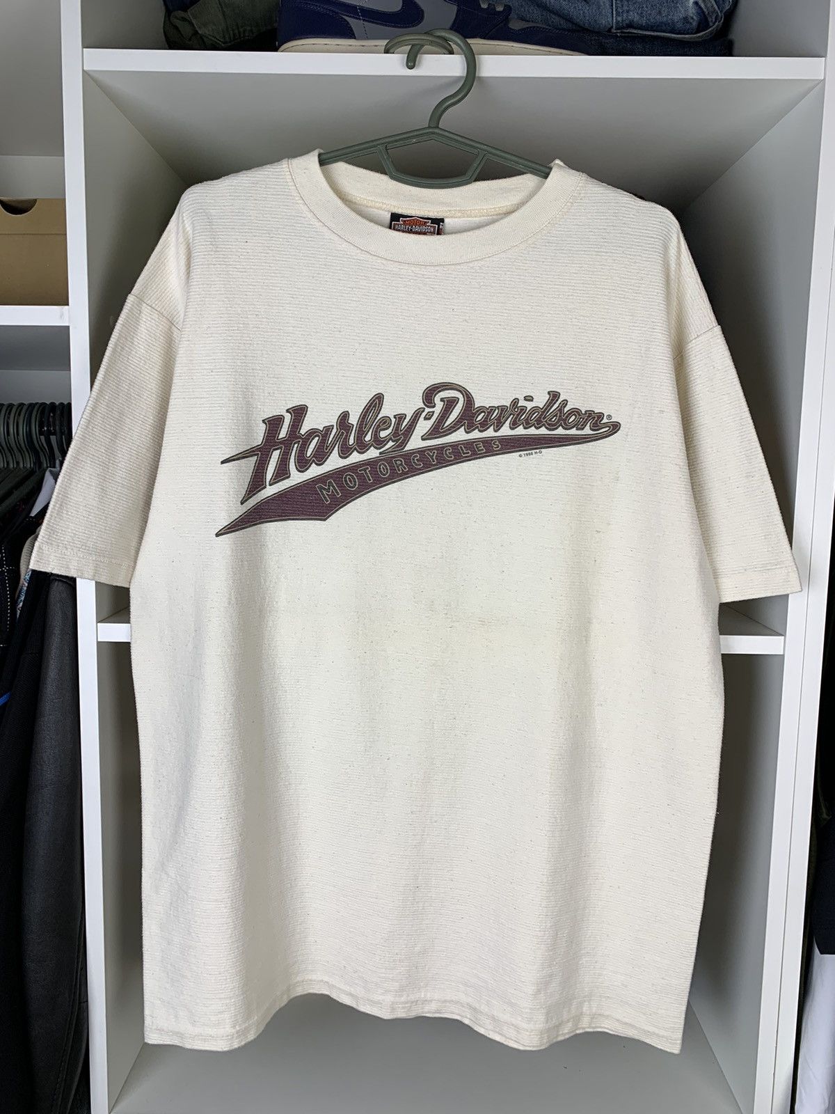 Vintage Vintage 90s Harley Davidson Eastside Made in Usa T-shirt Size US L / EU 52-54 / 3 - 1 Thumbnail
