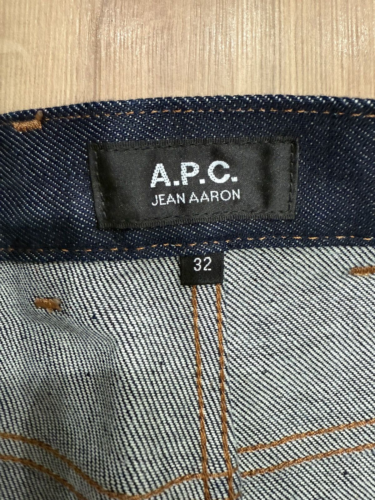 A.P.C. A.P.C. Aaron Jean (Indigo) Size US 32 / EU 48 - 6 Thumbnail