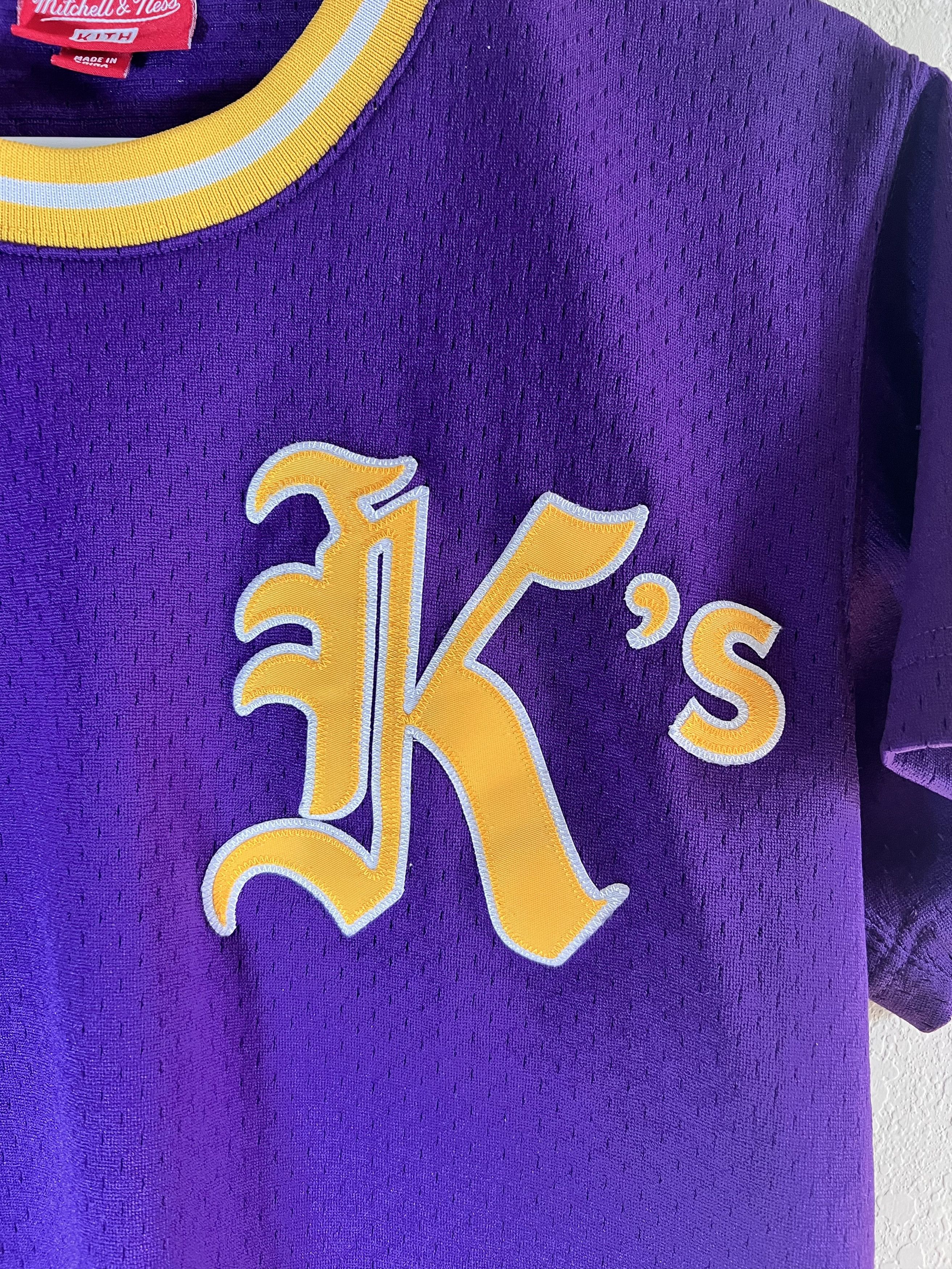 Kith x Mitchell & Ness Batting Practice Jersey Los Angeles