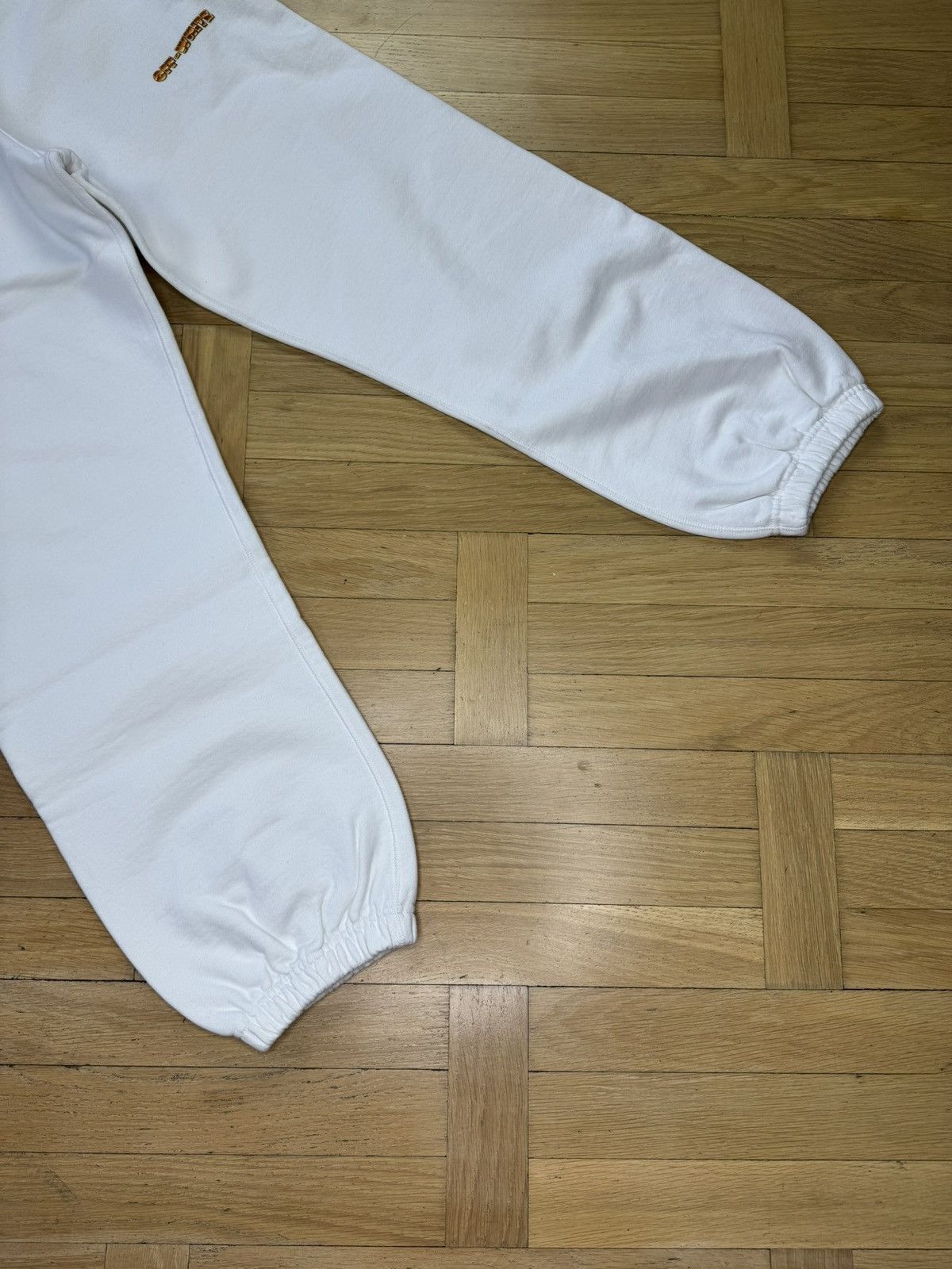 Off-White OFF-WHITE ORANGE METAL ARROWS WHITE SWEATPANTS Size US 34 / EU 50 - 8 Thumbnail