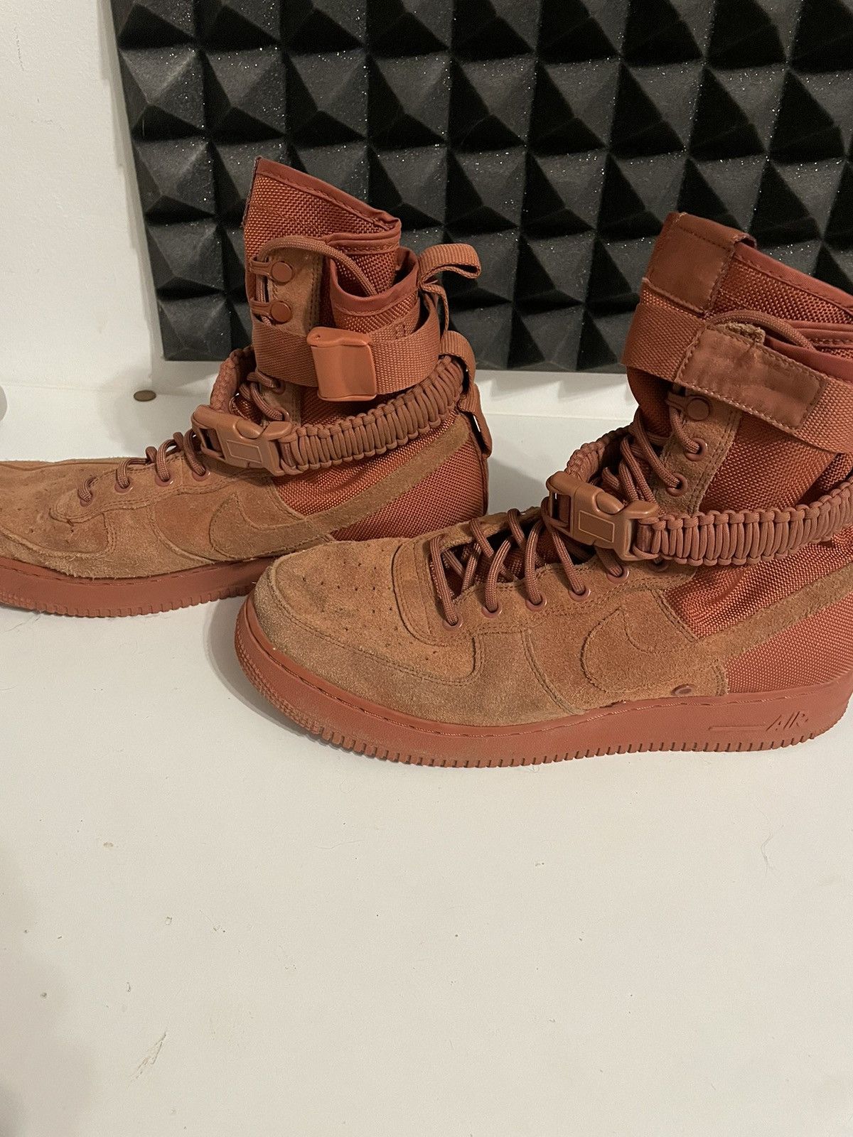 Nike Nike SF AIr Force 1 Dusty peach Clay Size US 11 / EU 44 - 5 Thumbnail