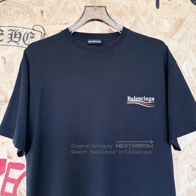 Balenciaga Balenciaga Classic Coke Short Sleeve Size US S / EU 44-46 / 1 - 3 Thumbnail