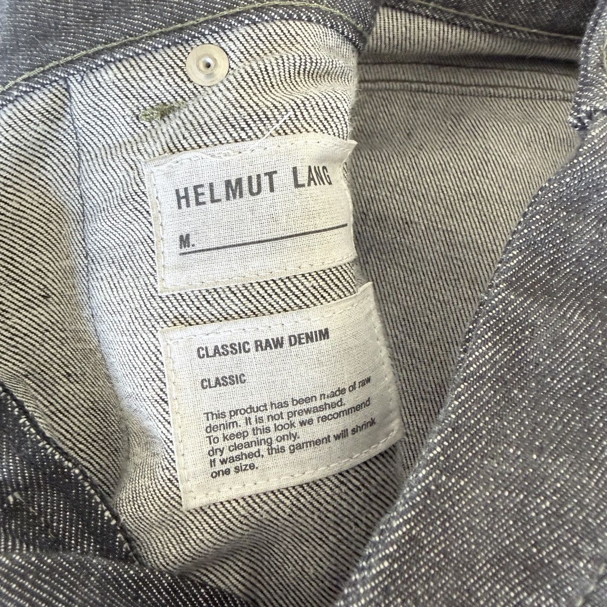 Helmut Lang 2003 Inside Out Jeans Size US 31 - 10 Thumbnail