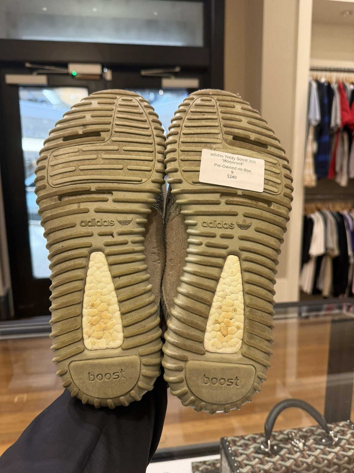 Yeezy Adidas Yeezy Boost 350 ‘Moonrock’ Size US 9 / EU 42 - 7 Thumbnail