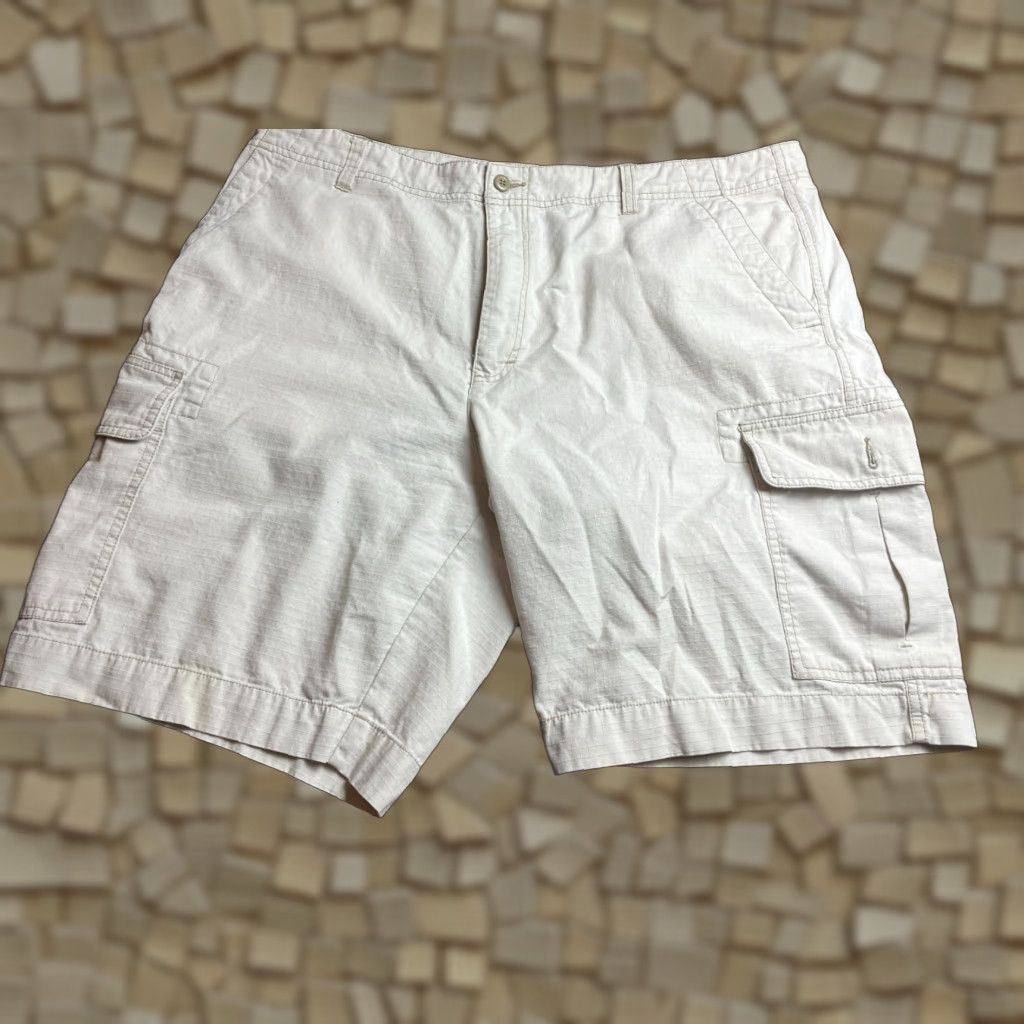 Vintage Woolrich Shorts Men 38 Cargo Pockets Tan Brown Cargo Short Regular Pockets Men Vintage No N/A Size US 38 / EU 54 - 1 Thumbnail