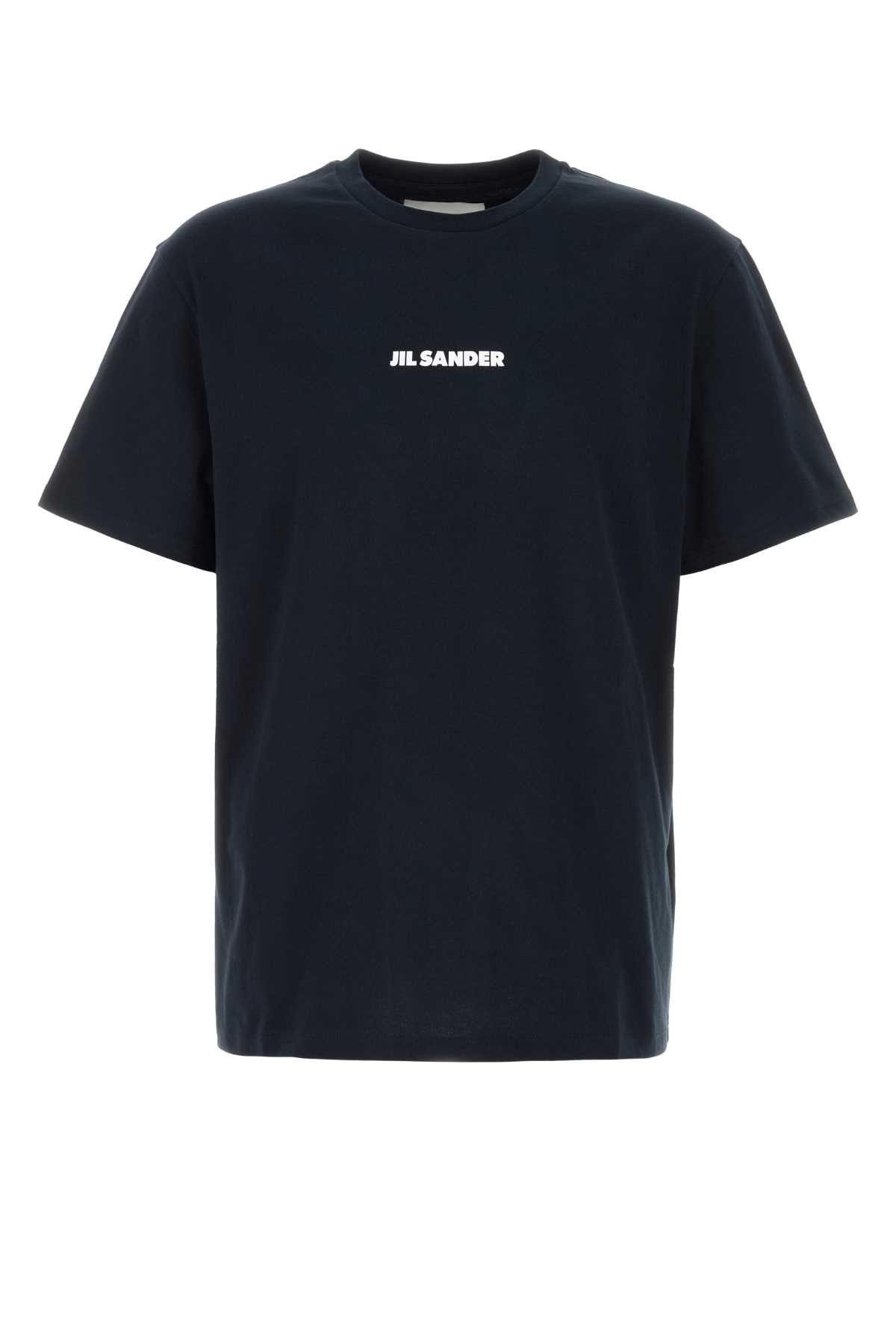 Midnight Blue Cotton T-Shirt
