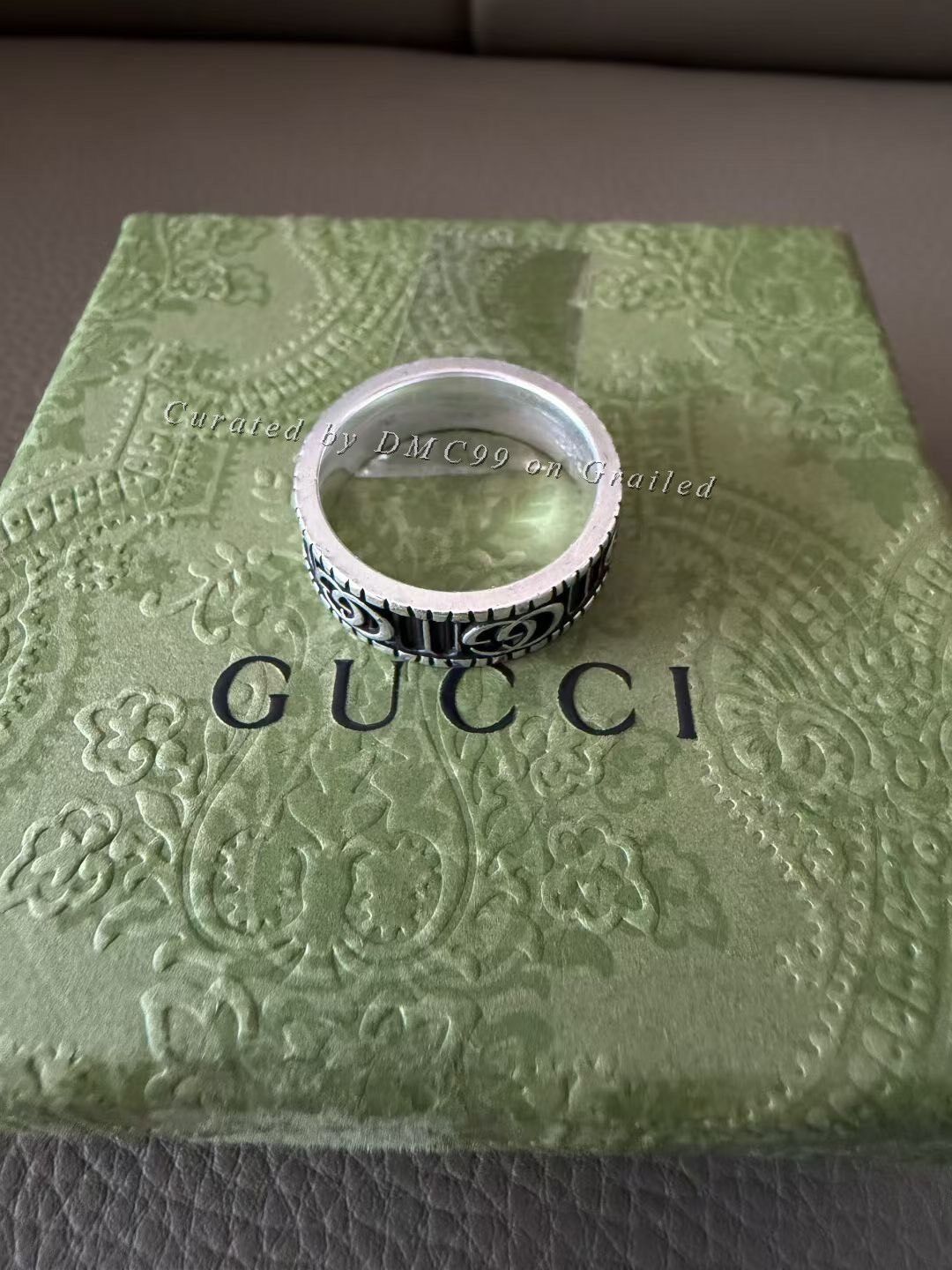 Gucci Gucci GG Marmont 925 Silver Ring Size ONE SIZE - 1 Thumbnail