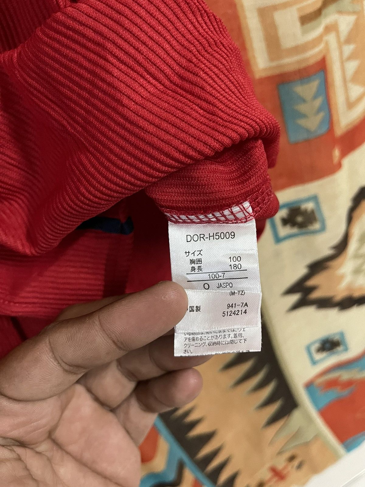 Descente × Vintage Vintage Baseball Jersey J League Hiroshima Carp by Descente Size US XL / EU 56 / 4 - 6 Thumbnail