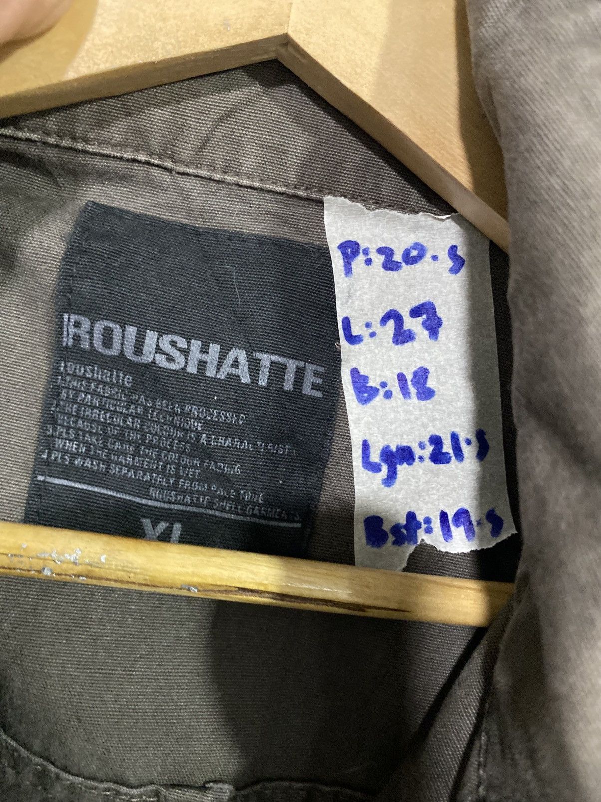Japanese Brand Vintage Jacket ROUSHATTE Military Jacket, Size M Size US M / EU 48-50 / 2 - 7 Thumbnail
