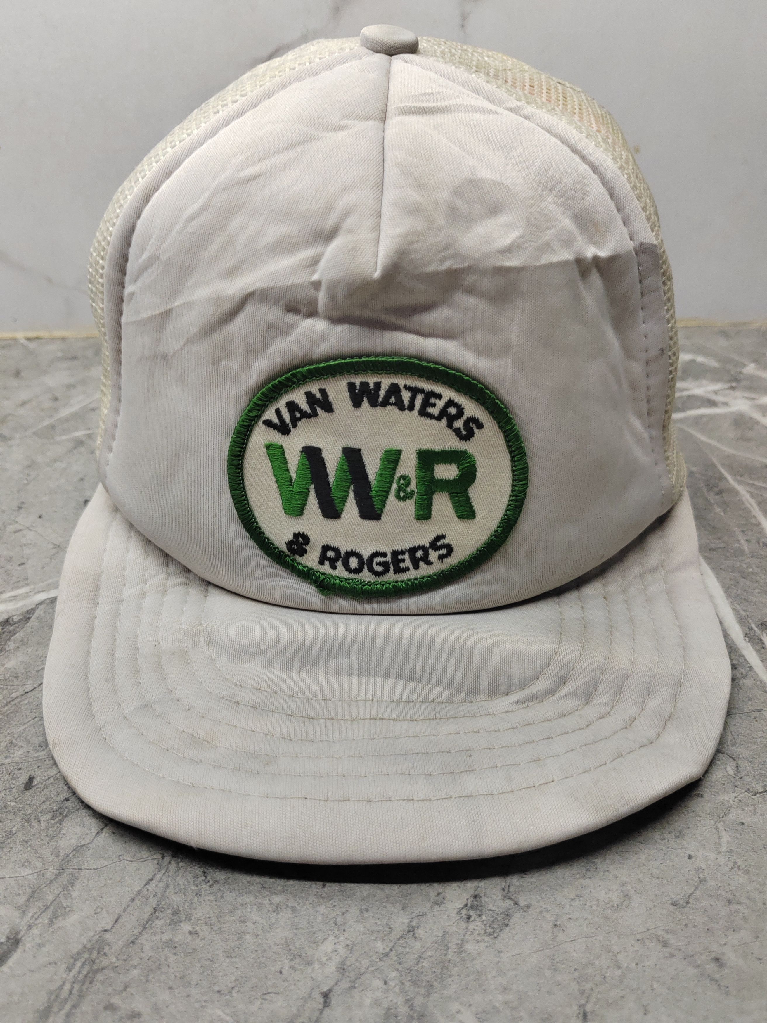 Vintage Vintage Van Waters W&R & Rogers Trucker Cap Hat Size ONE SIZE - 2 Thumbnail