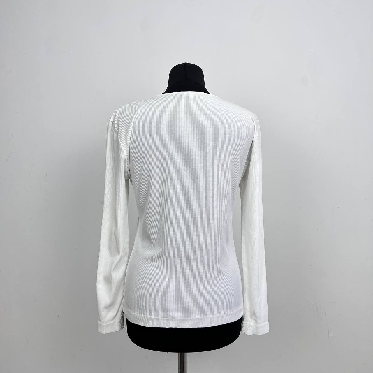 Jil Sander Jil Sander White Long Sleeve Women Size M Size M / US 6-8 / IT 42-44 - 5 Thumbnail