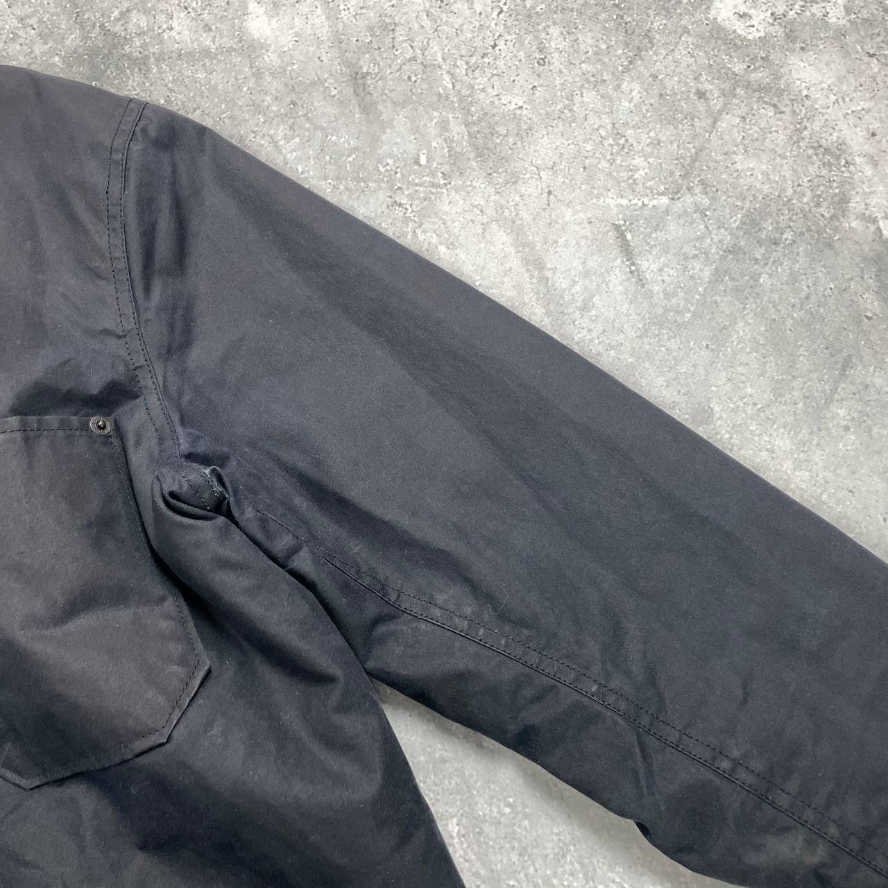 Levi's Levis Halley Stevenson Waxed Cotton Jacket Blue Size M Size US M / EU 48-50 / 2 - 15 Thumbnail