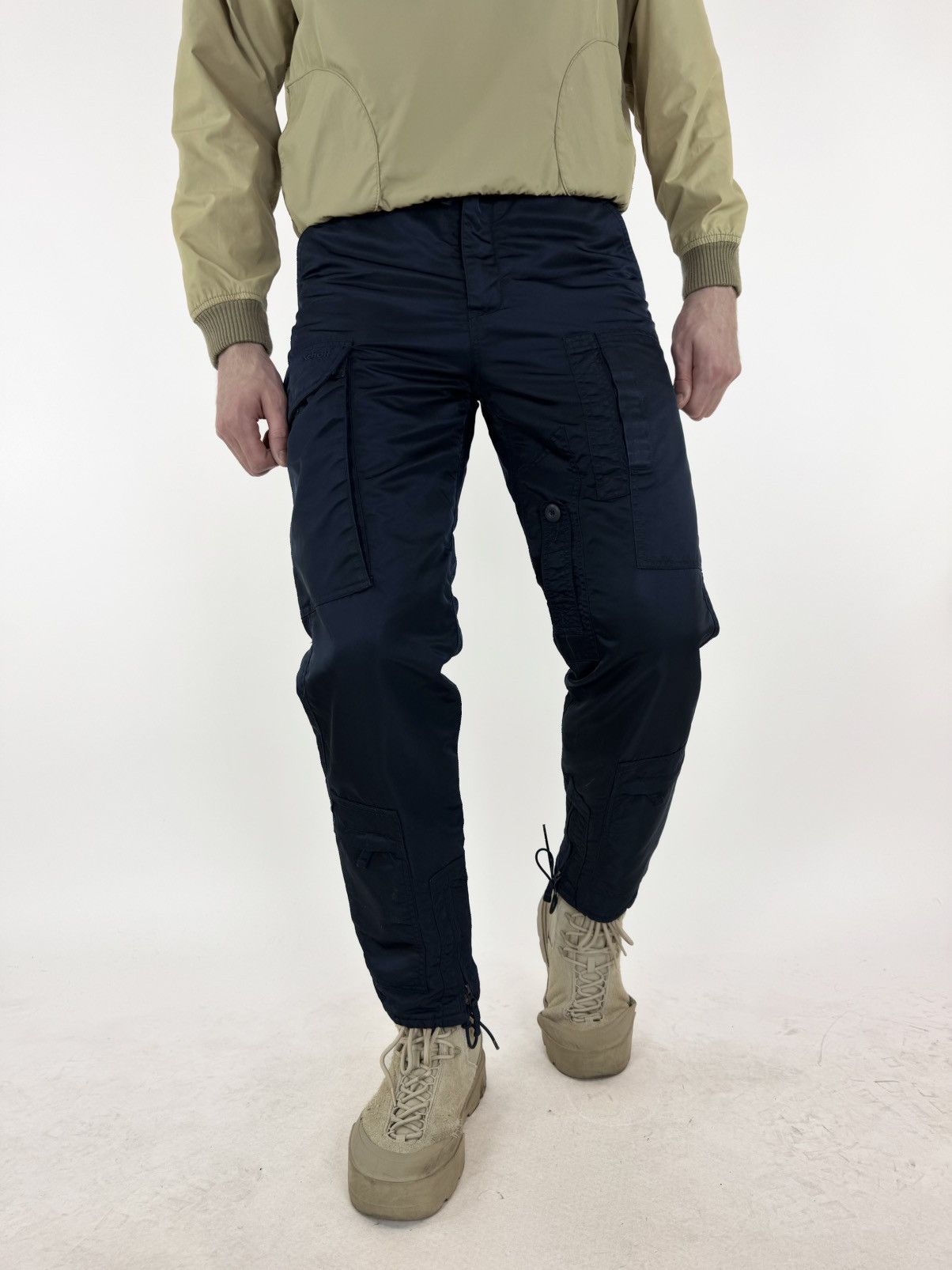 Schott Schott NYC Cargo Pants Vintage aviation flight Size M/30 Size US 30 / EU 46 - 2 Thumbnail