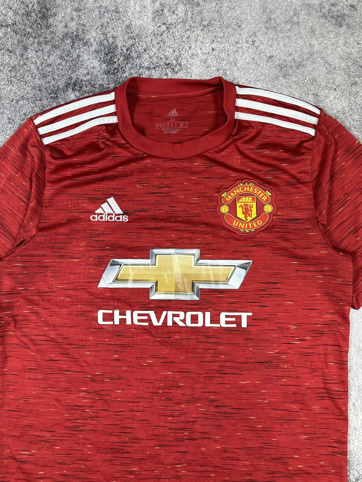 Adidas Adidas Manchester United Soccer Jersey 20/21 Blokecore Rare Size US M / EU 48-50 / 2 - 2 Thumbnail