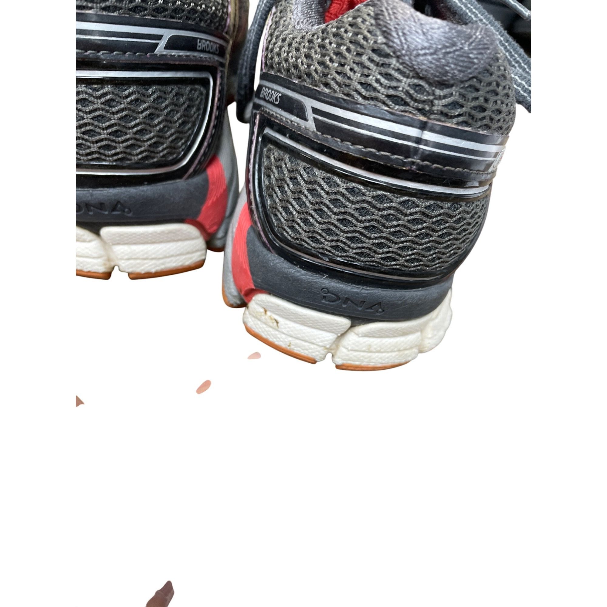 Asics Brooks GTS 17 Womans pink gray running sneakers SZ 9D SKU 94 Size US 9 / IT 39 - 17 Thumbnail