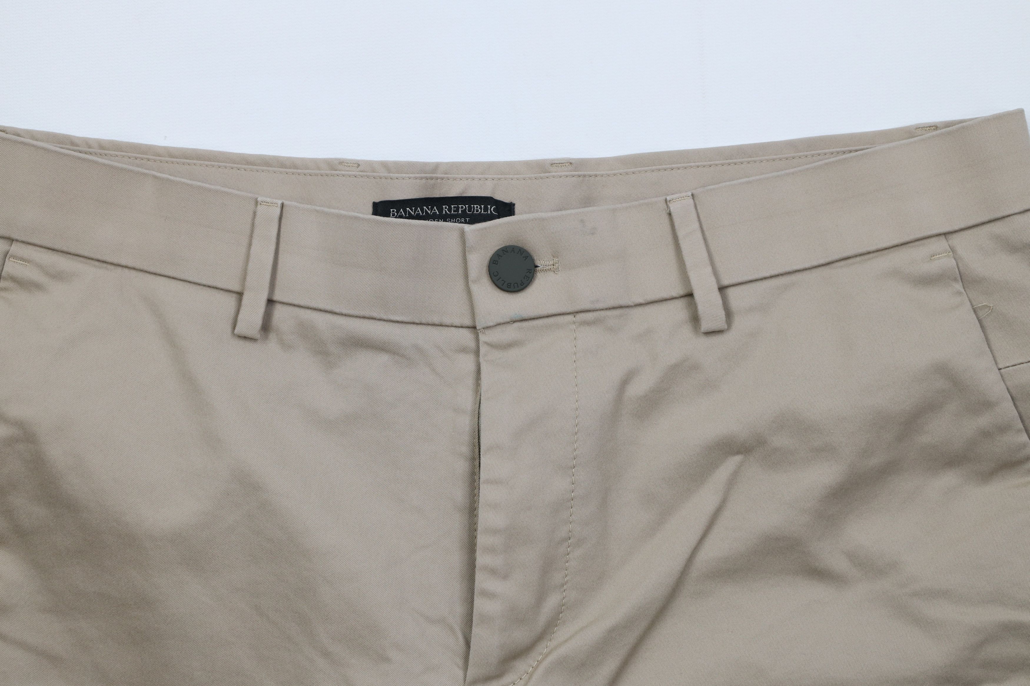 Banana Republic Banana Republic Above Knee Chino Shorts Khaki Tan Beige Size US 33 - 2 Thumbnail
