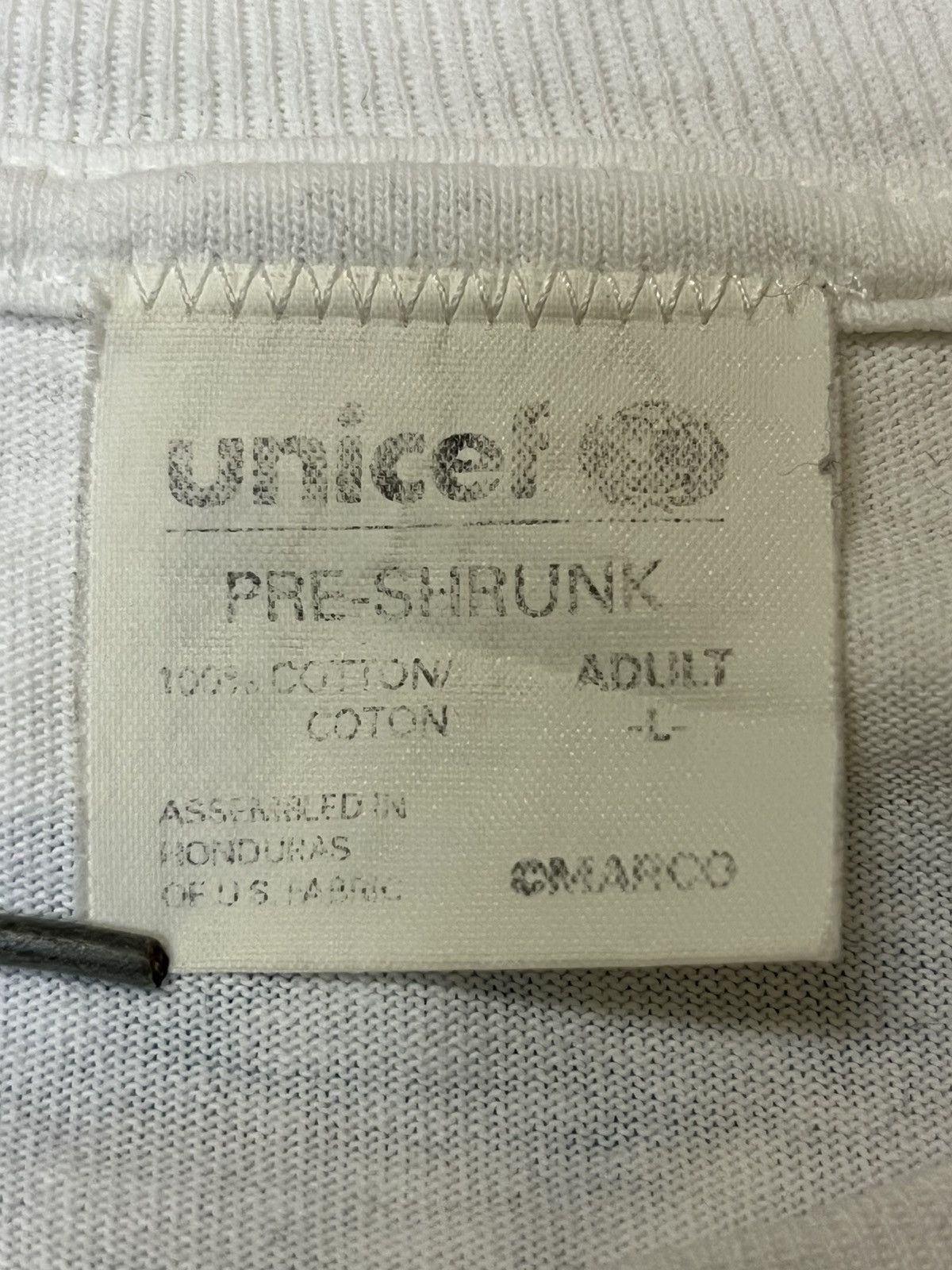 Vintage vtg UNICEF united nations children’s fund by marco t shirt Size US L / EU 52-54 / 3 - 12 Thumbnail