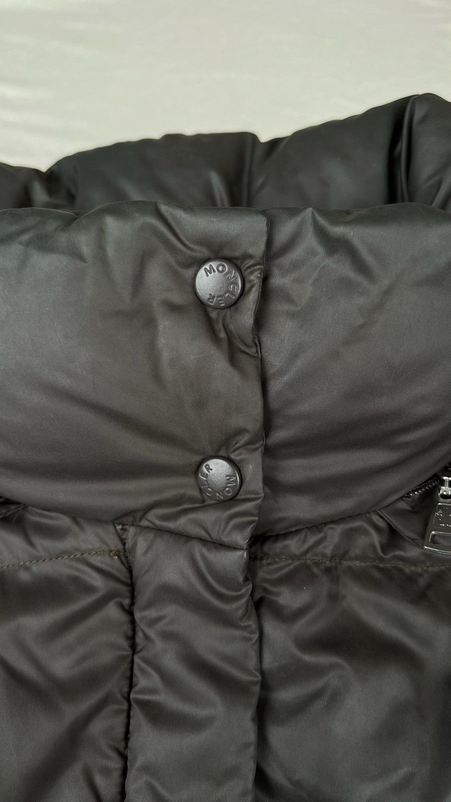 Moncler Moncler Womens Puffer Jacket Grey Size 0 Size XS / US 0-2 / IT 36-38 - 3 Thumbnail