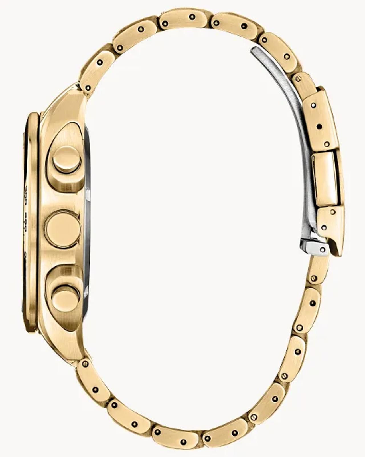 Citizen Citizen Eco-Drive Sport Luxury Chronograph Gold-Tone B620 Size ONE SIZE - 2 Thumbnail