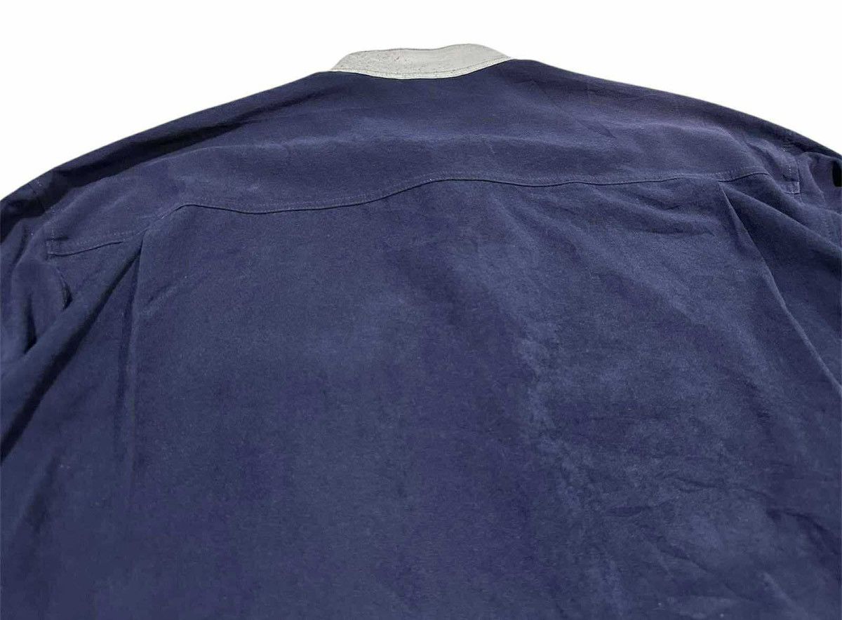Japanese Brand 🔥Vintage Japanese Art Mandarin Collar Shirt Long Sleeve Size US XL / EU 56 / 4 - 7 Thumbnail