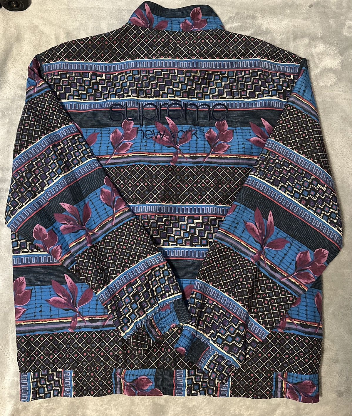 Supreme Supreme FW15 Silk Bomber Jacket Size US XL / EU 56 / 4 - 1 Thumbnail
