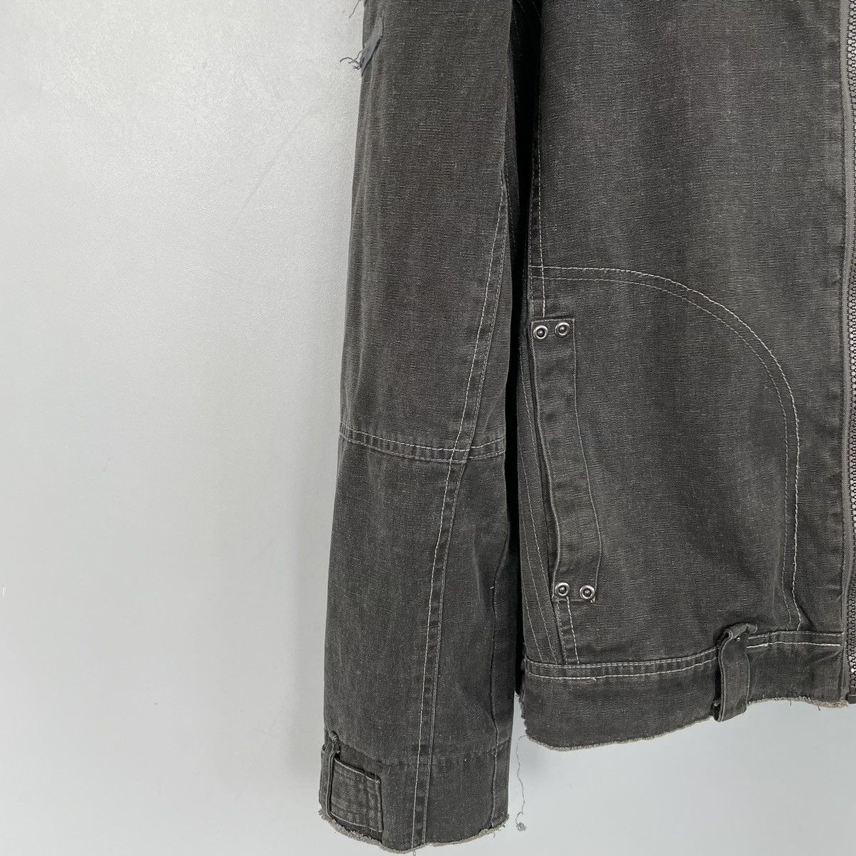 Japanese Brand × Vintage Vintage distressed avantgarde denim jacket style Balenciaga Size US L / EU 52-54 / 3 - 6 Thumbnail