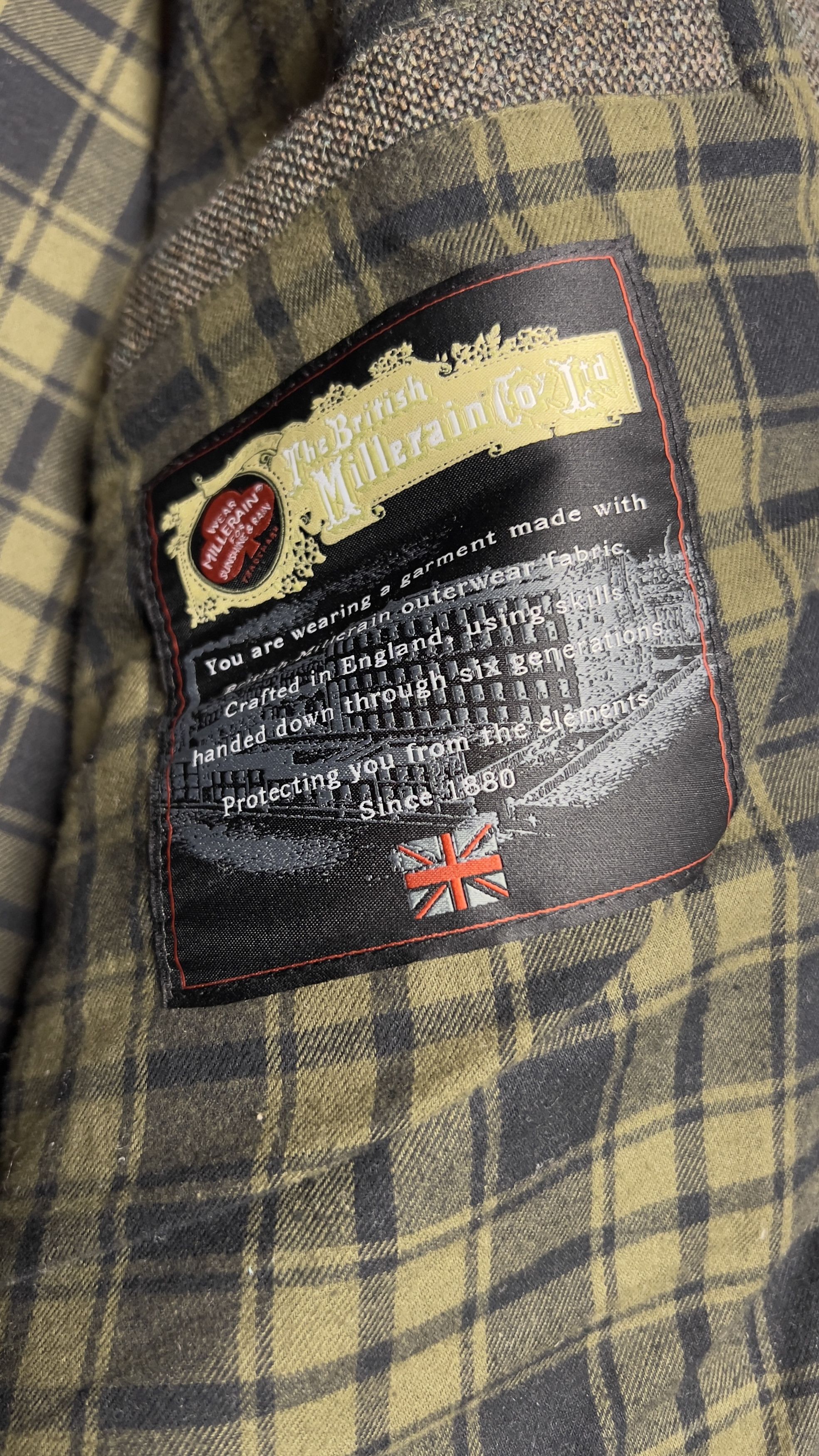Flint And Tinder Flint & Tinder Flannel Lined Waxed Hudson Jacket Size US S / EU 44-46 / 1 - 7 Thumbnail