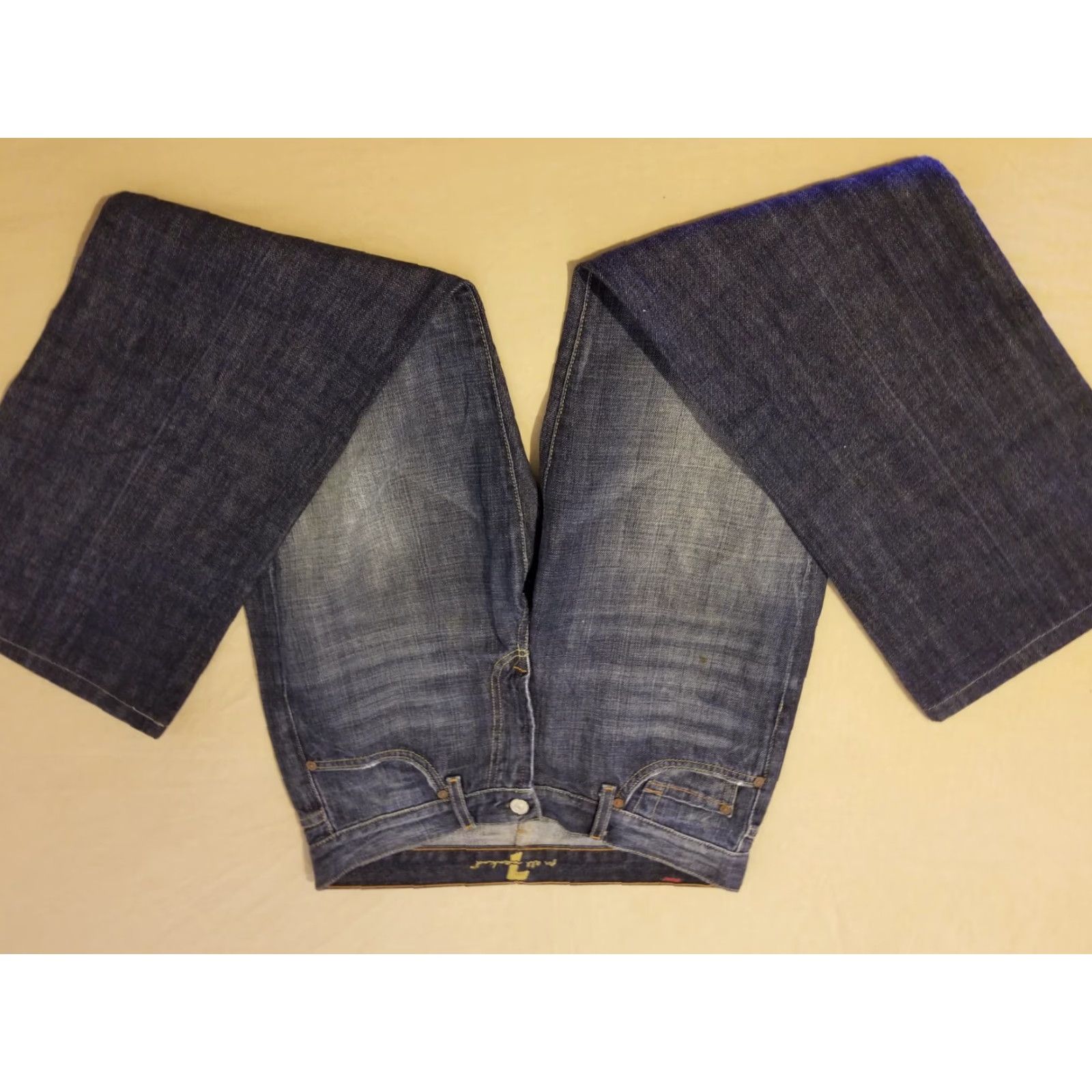 7 For All Mankind Womens 7 For All Mankind Jeans Bootcut 30 Denim Blue pants Size 30 Womens Size 30" / US 8 / IT 44 - 4 Thumbnail