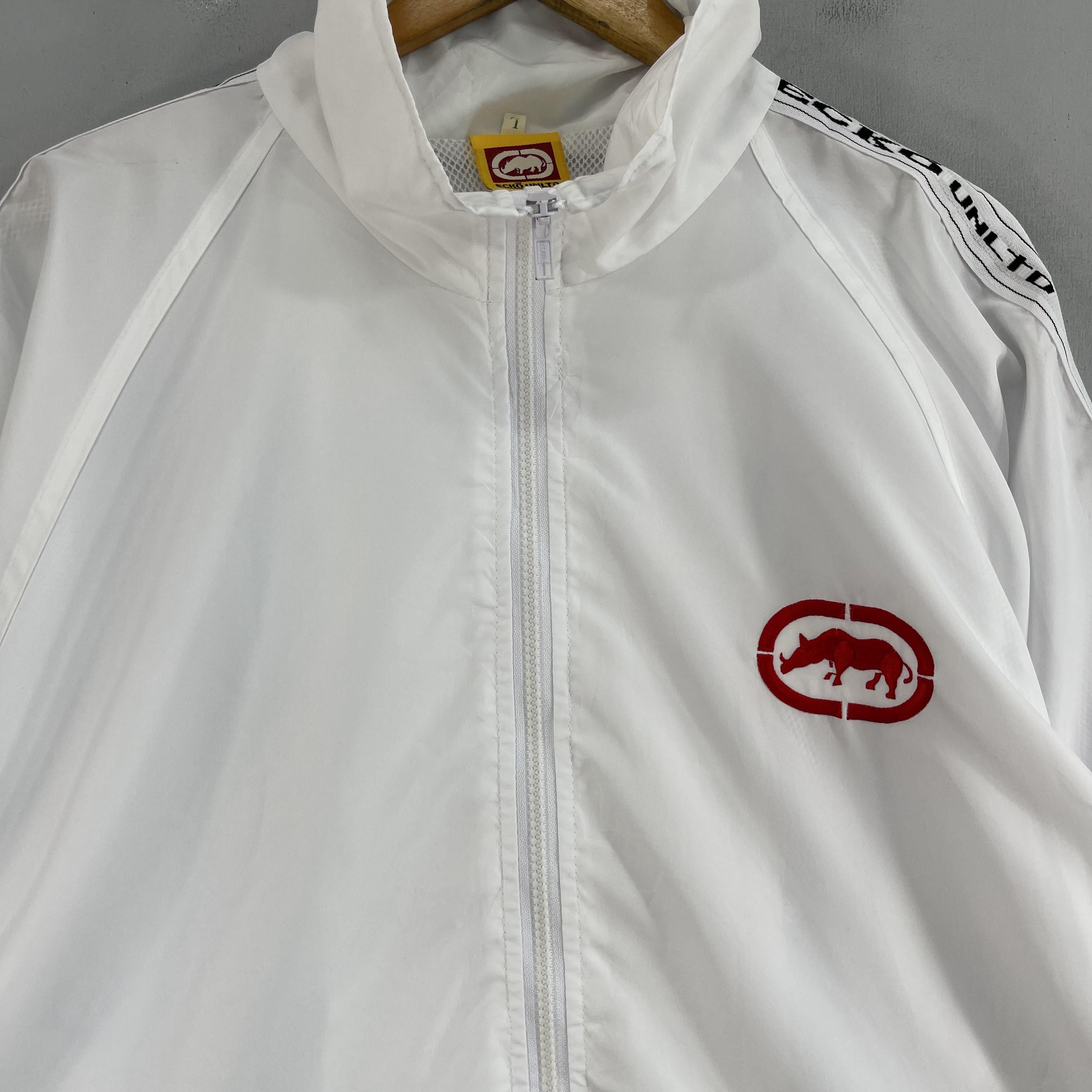 Ecko Unltd. × Vintage Vintage ECKO FUNCTION Back Hit Logo Embroidery Windbreaker Size US L / EU 52-54 / 3 - 6 Thumbnail