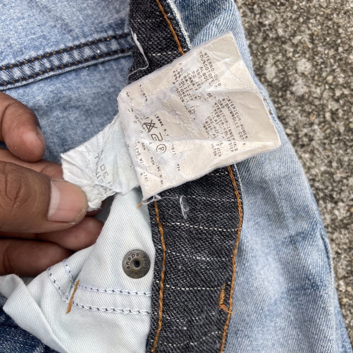 Dolce & Gabbana Vintage Dolce & Gabbana Distressed Denim Jeans Size US 30 / EU 46 - 7 Thumbnail