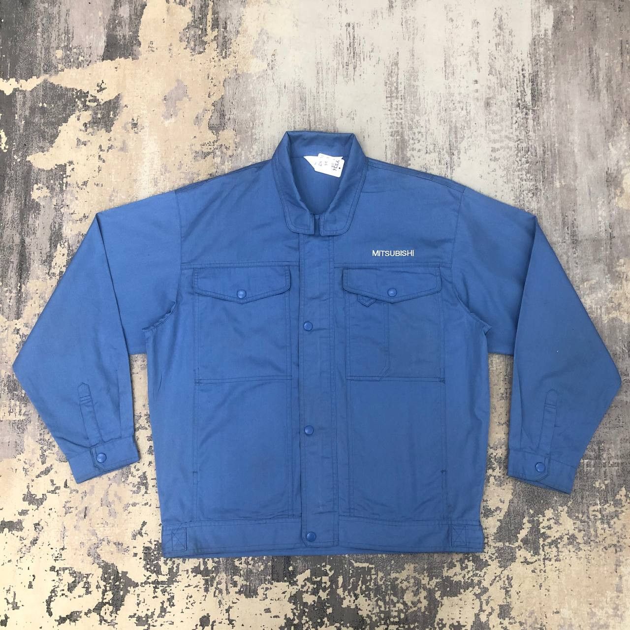 Japanese Brand Y536 MITSUBISHI VTG UNIFORM JACKETS Size US XL / EU 56 / 4 - 1 Thumbnail