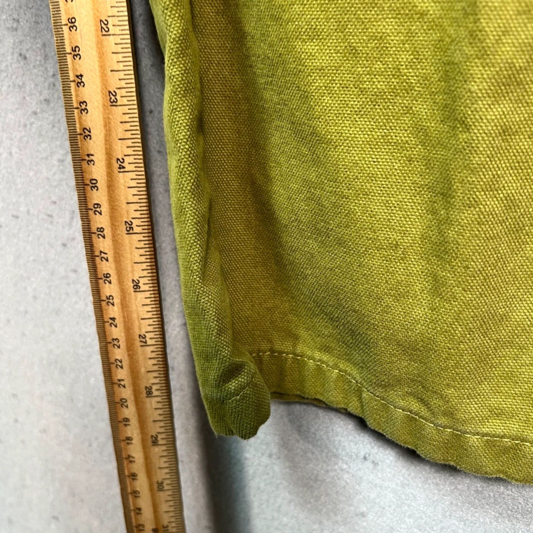 Zara Zara Mens Cargo Pants Olive Green Canvas Tapered Leg 34 Workwear Casual Pants Boys/Girls Mens Size US 34 / EU 50 - 7 Thumbnail