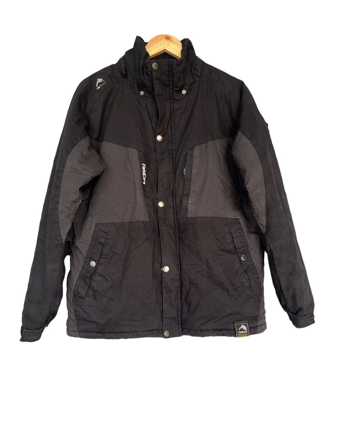 image of Outdoor Life x Winter Session Fieldcore Outdoor Jacket in Black, Men's (Size Large)