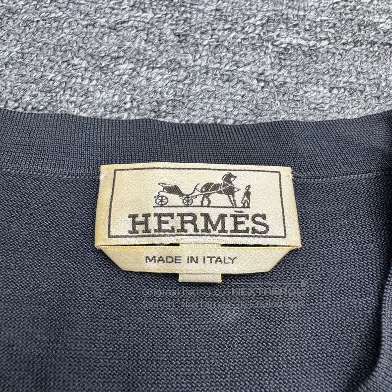 Hermes Hermes Silk and Knit Jacquard Jacket Size US M / EU 48-50 / 2 - 2 Thumbnail