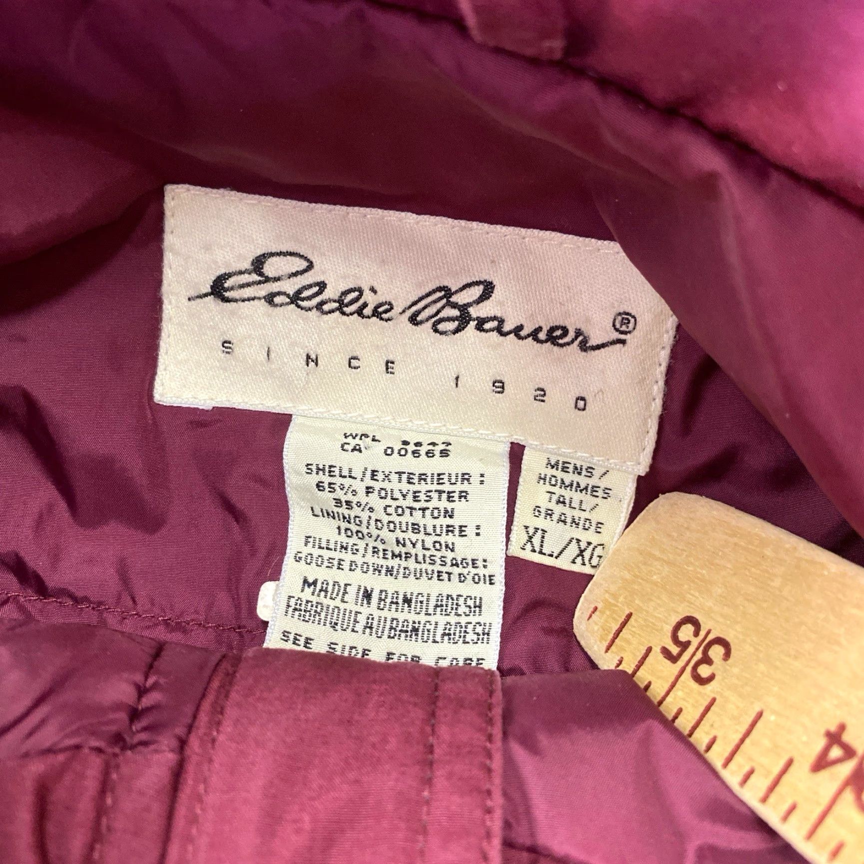 Eddie Bauer VINTAGE Eddie Bauer Goose Down Puffer Jacket Full Zip XL Green Mens Size US XL / EU 56 / 4 - 2 Thumbnail