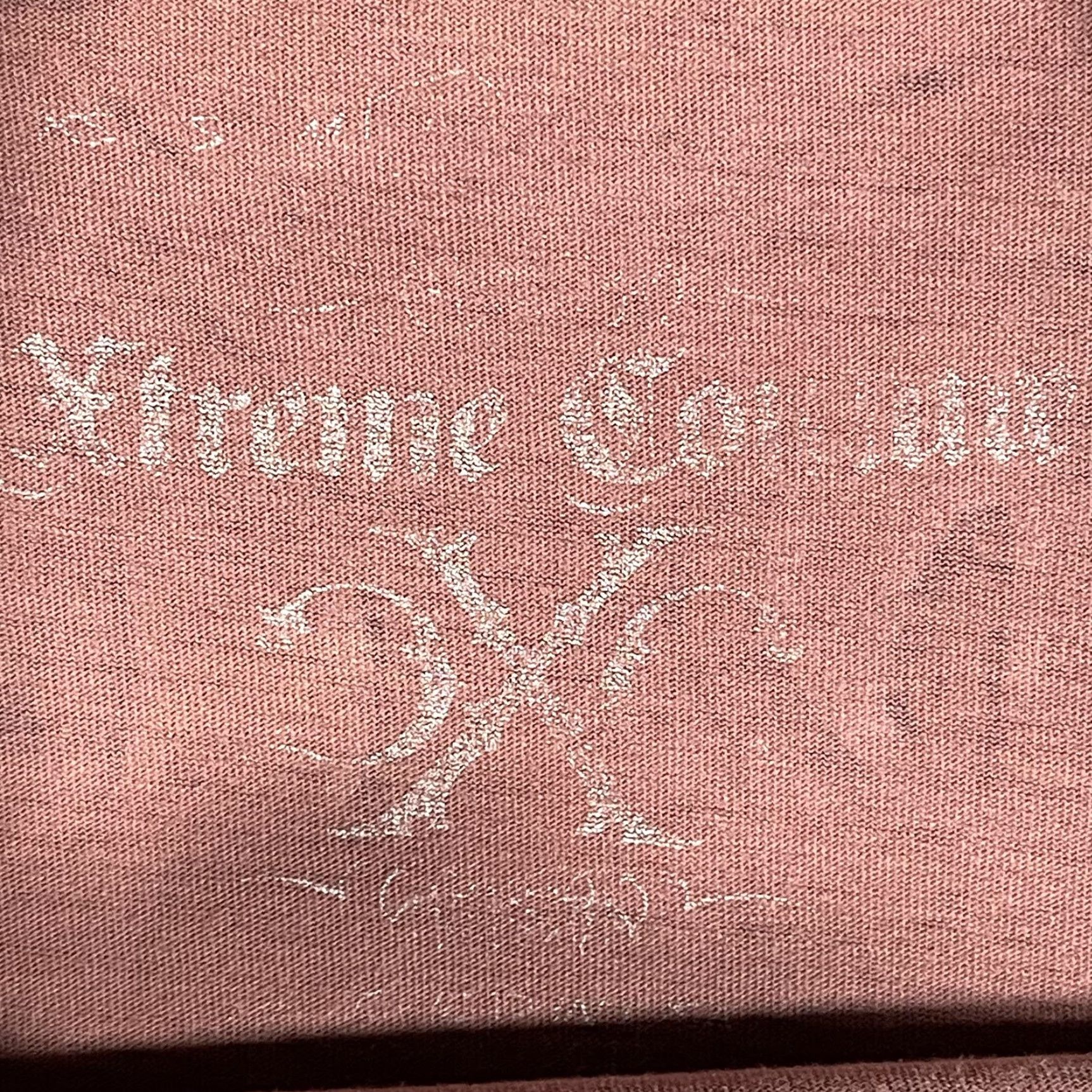 Vintage VINTAGE Xtreme Couture Shirt Mens L Pink Skull Biker Graphic Tee Man Xtreme Couture Crew Neck Short Sleeve 90s 2000s Size US L / EU 52-54 / 3 - 7 Thumbnail