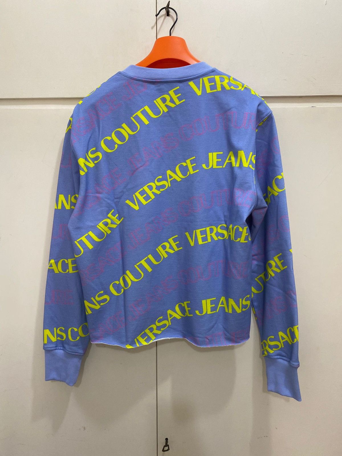 Versace Jeans Couture Versace Jeans Culture Fleece Monogram sweatshirt, M, new . Size US M / EU 48-50 / 2 - 9 Thumbnail