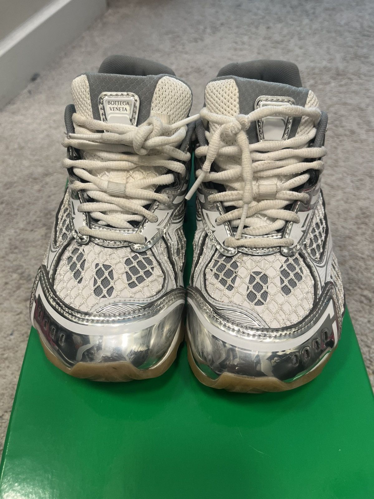 Bottega Veneta Bottega Veneta Orbit Sneakers Size US 7.5 / IT 37.5 - 1 Thumbnail